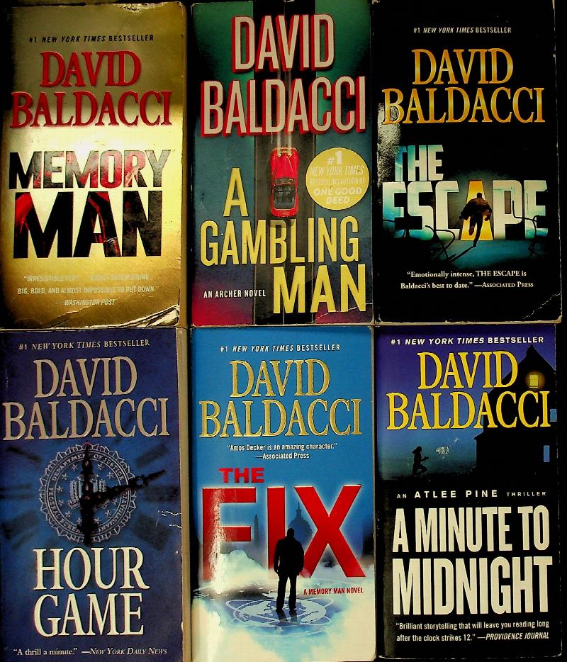 Image for Memory Man, A Gambling Man, The Escape, Hour Game, The Fix, and A Minute to Midnight.